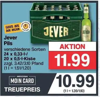 Famila Nord West Jever Pils 24x0,33 L/20x0,5 L Kiste Angebot