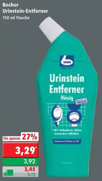 L. STROETMANN GROSSMARKT Becher Urinstein Entferner 750ml Angebot