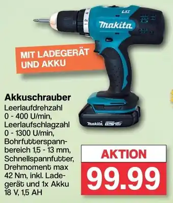 Famila Nord West Makita Akkuschrauber Angebot