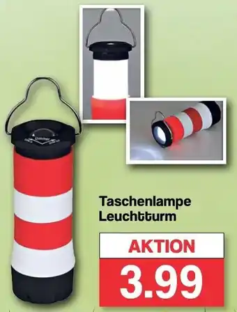 Famila Nord West Taschenlampe Leuchtturm Angebot