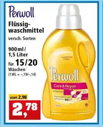 Thomas Philipps Perwoll Flüssigwaschmittel Angebot