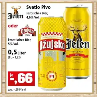 Thomas Philipps Svetlo Pivo oder Ozujsko 0,5L Angebot