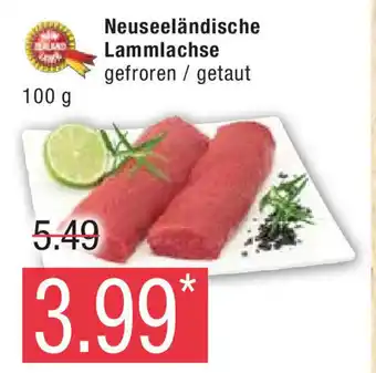 Marktkauf Neuseeländische Lammlachse 100g Angebot