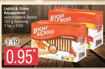 Marktkauf Leicht & Cross Knusperbrot 125g Angebot