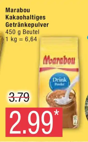 Marktkauf Marabou Kakaohaltiges Getränkepulver 450 g Angebot