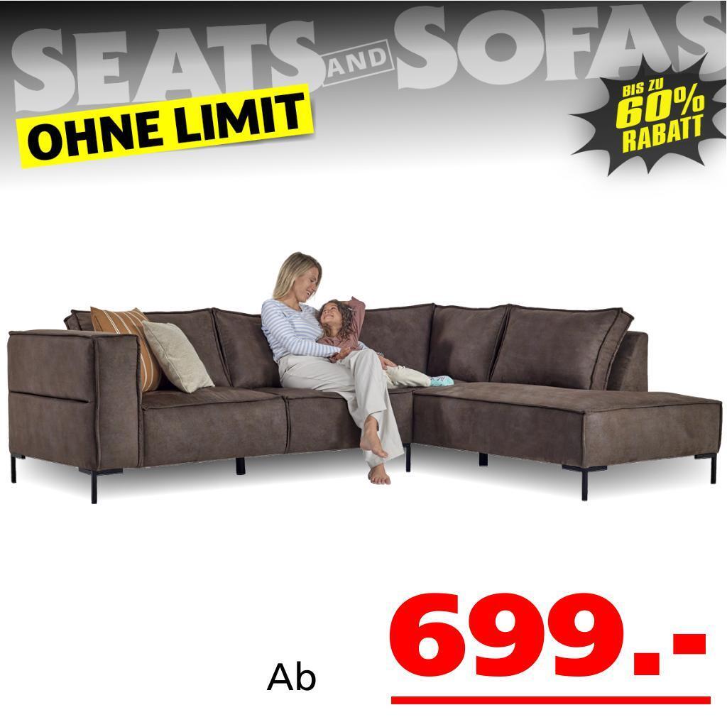 Seats and sofas aspen ecksofa Angebot bei Seats and Sofas
