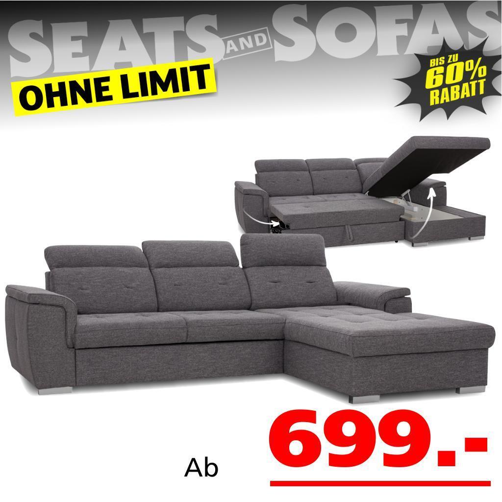 Seats and sofas max ecksofa Angebot bei Seats and Sofas
