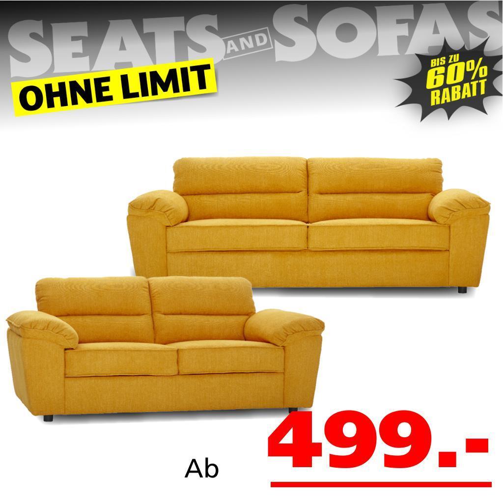 Seats and sofas phoenix 3sitzer + 2sitzer sofa Angebot bei Seats and