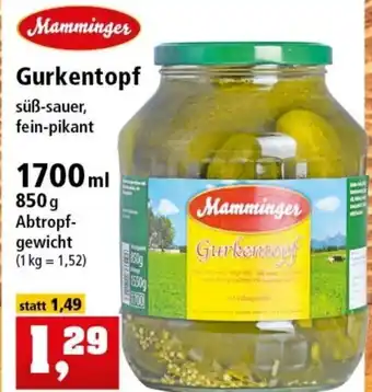 Thomas Philipps Mamminger Gurkentopf 1700ml Angebot