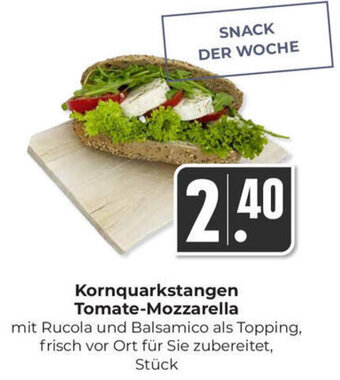 Hieber's Frische Center Kornquarkstangen Tomate-Mozzarella Angebot
