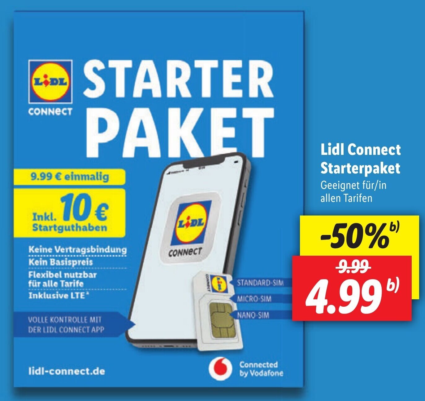 Lidl Connect Starterpaket Angebot bei Lidl
