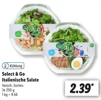 Lidl Select & Go Italienische Salate 250 g Angebot