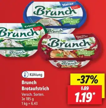 Lidl Brunch Brotaufstrich 185 g Angebot