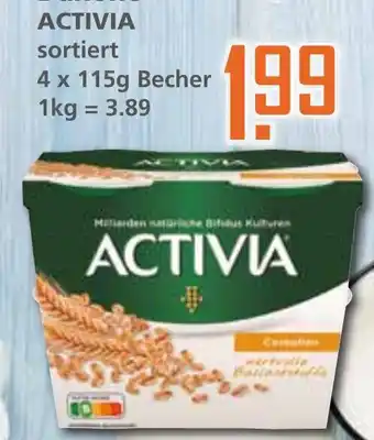 Klaas und Kock Danone ACTIVIA 4 x 115g Angebot