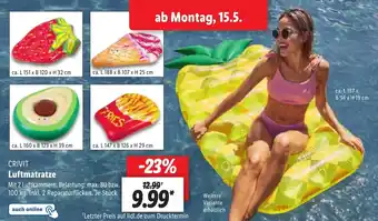 Lidl CRIVIT Luftmatratze Angebot