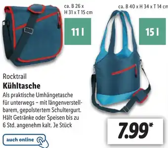 Lidl Rocktrail Kühltasche Angebot