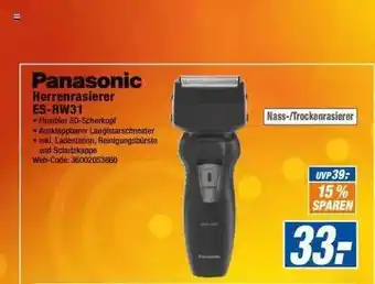 Expert Panasonic Herrenrasierer Es-rw31 Angebot