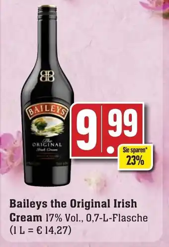 Edeka Neukauf Baileys the Original Irish Cream 700ml Angebot