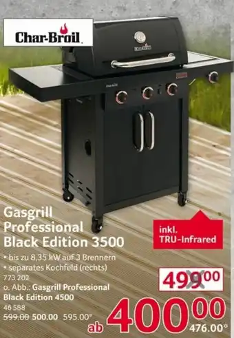 Selgros Gasgrill Professional Black Edition 3500 Angebot