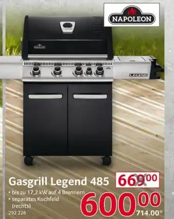 Selgros Napoleon Gasgrill Legend 485 Angebot