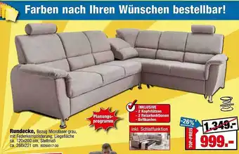 SB Lagerkauf Rundecke Angebot