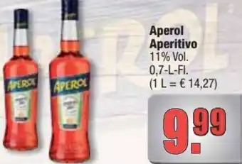 Profi Getränke Aperol Aperitivo 0,7-L-FI. Angebot