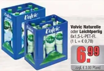 Profi Getränke Volvic Naturelle oder Leichtperlig 6x1,5-L-PET-FI. Angebot