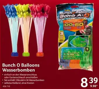 Selgros Bunch O Balloons Wasserbomben Angebot