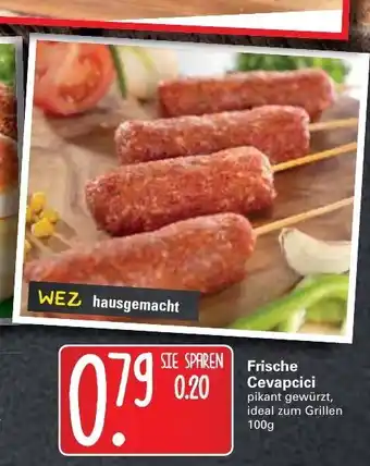 WEZ Frische Cevapcici 100g Angebot