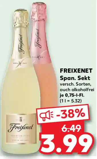 Kaufland FREIXENET Span. Sekt 0,75-L-FI. Angebot