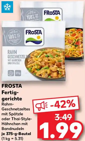 Kaufland FROSTA Fertiggerichte Angebot