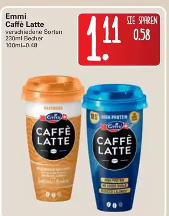 WEZ Emmi Caffè  Latte 230ml Becher Angebot