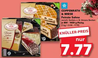 Kaufland COPPENRATH & WIESE Feinste Sahne 800-1400 g Packg. Angebot