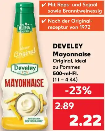 Kaufland DEVELEY Mayonnaise 500-ml-Fl. Angebot