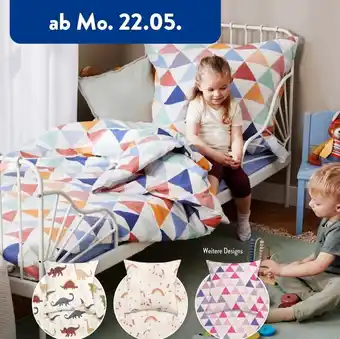 Aldi Süd DORMIA Kinder-Bettwäsche Angebot