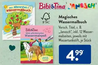 Aldi Süd Magisches Wassermalbuch Angebot