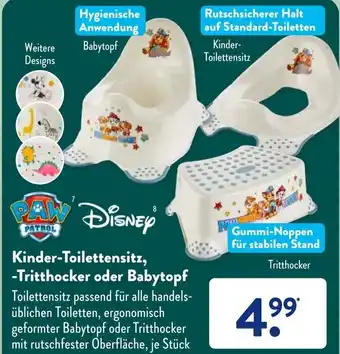 Aldi Süd Kinder-Toilettensitz, -Tritthocker oder Babytopf Angebot