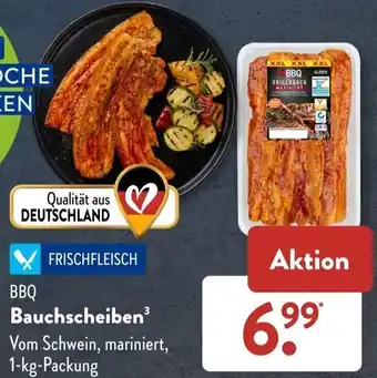 Aldi Süd BBQ Bauchscheiben 1 kg Packung Angebot