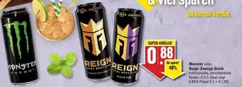 Edeka Neukauf Monster oder Reign Energy-Drink 500 ml Angebot