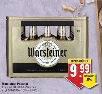 Edeka Neukauf Warsteiner Pilsener 20 x 0,5-L Angebot