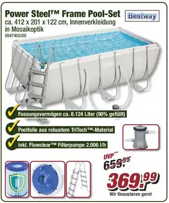 Poco Power Steel™ Frame Pool-Set Bestway Angebot