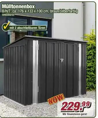 Poco Mülltonnenbox Angebot