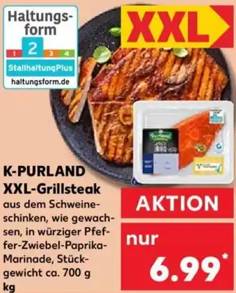 Kaufland K-PURLAND XXL-Grillsteak Angebot