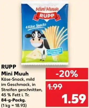 Kaufland RUPP Mini Muuh 84-g-Packg. Angebot