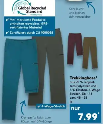 Kaufland newcential Trekkinghose Angebot