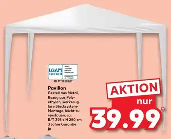 Kaufland Pavillon Angebot