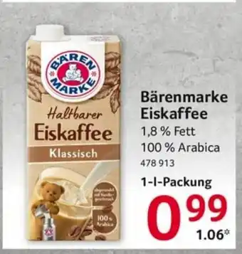 Selgros Bärenmarke Eiskaffee 1L Angebot