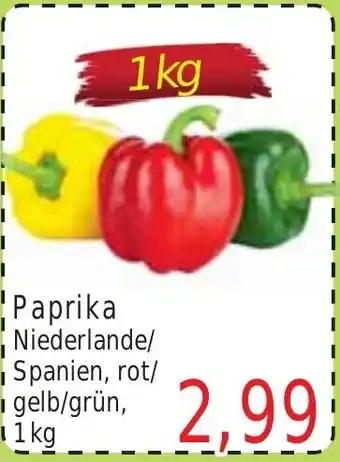 Wiglo Wunderland Paprika 1 kg Angebot