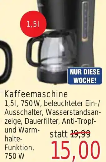 Wiglo Wunderland Tim Home Kaffeemaschine 1,5 L Angebot