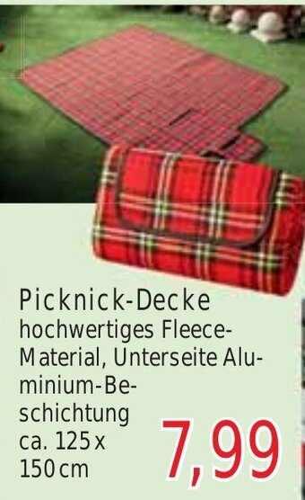 Wiglo Wunderland Picknick-Decke Angebot